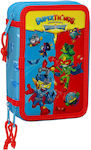 Superthings Rescue Force Triple Case 12.5 X 19.5 X 5.5 Cm Blue (36 Pieces)