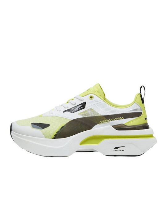 Puma Kosmo Rider Γυναικεία Sneakers Λευκά