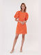 Derhy Mini Dress Orange