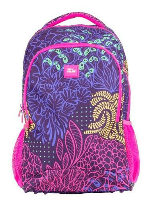 School Bag Milan Fuchsia 45 X 30 X 12 Cm