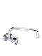Paini Classica Kitchen Faucet Wall Silver