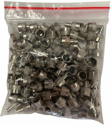 Metal Cap With Key For Valve 100pcs