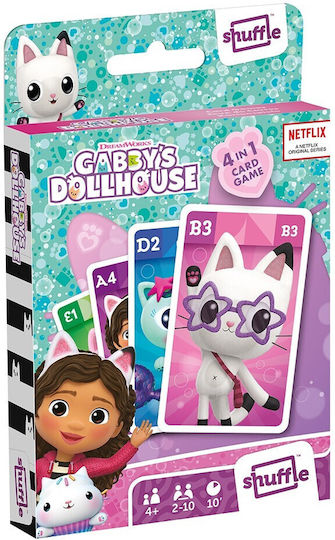 Board Game Gabby’s Dollhouse Shuffle Fun for 2-10 Players 4+ Years Old (EN) Cartamundi