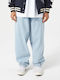 Cromer Παντελόνι σε Baggy Γραμμή Light Blue