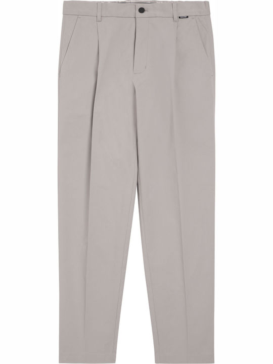 Calvin Klein Παντελόνι Chino σε Tapered Γραμμή ...