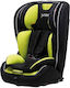 Petex Premium Plus Детско Столче за Кола с Isofix Black/Green