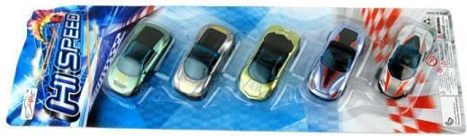 Sports Car 5 Pcs Blister Set 1323195