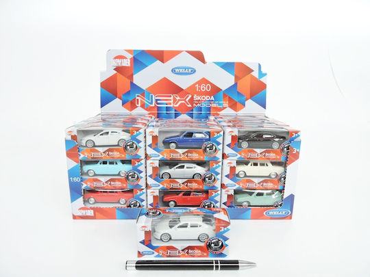 Welly Auto Model 1:60 Skoda In Box Mix Price For 1 Piece