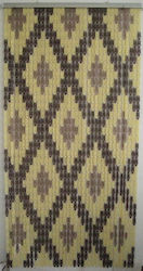 Chios Hellas Κουρτίνα Πόρτας Μπεζ 100x220cm ΚΟ107E