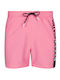Men's Swimwear Shorts Fuchsia with Patterns