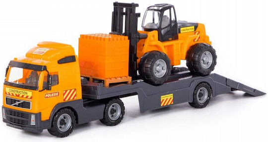 Wader-polesie 36797 Low-loader With Forklift + 30 Pads In Grid