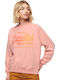 Superdry Tonal Vintage Logo Φουτερ Γυναικeio W2012103a-9qs (9qs/peach Pink Marl)