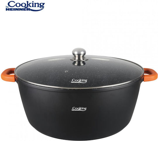 Heinner Dark Line Βαθιά Κατσαρόλα από Αλουμίνιο 23lt / 44cm