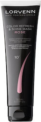 Lorvenn Hair Professionals Color Refresh & Shine Mask Rose 150ml