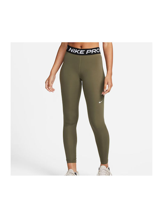 Nike Women's Long Training Legging Dri-Fit Coffee