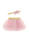 Stephen Joseph Σετ Παιδική Φούστα Tutu & Headband Flamingo 2-3 Ετών