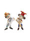Set 2tlg. dekorativer Clown Polyester Royal Art 7x15cm Eur17861 (Material: Polyester) - Royal Art Collection - Eur17861