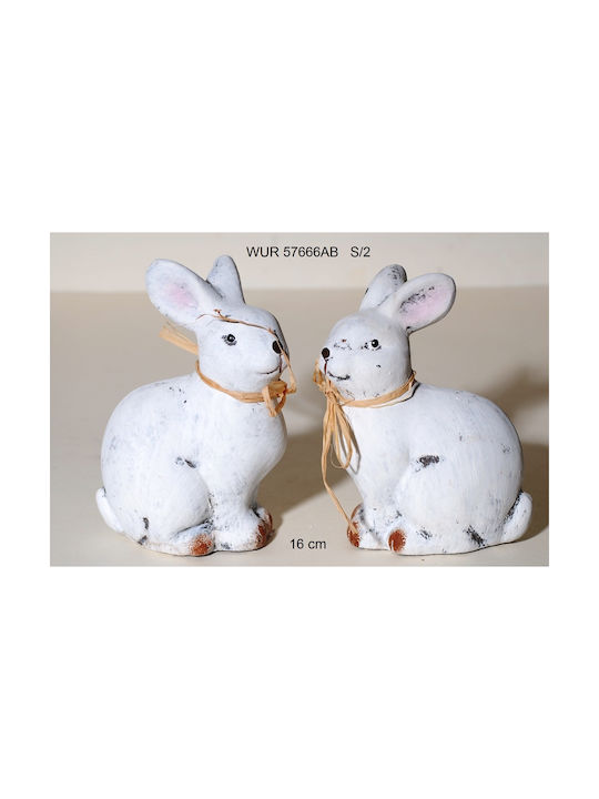 Bunnies Ceramic Royal Art 16cm Wur57666ab (material: Ceramic) - Royal Art Collection - Wur57666ab