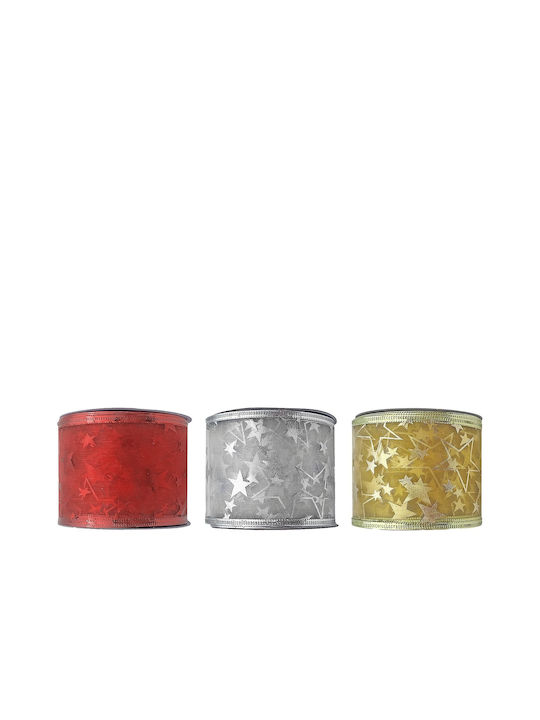 XMASfest Christmas Glitter Christmas Ribbon 1pc (Various Colors)