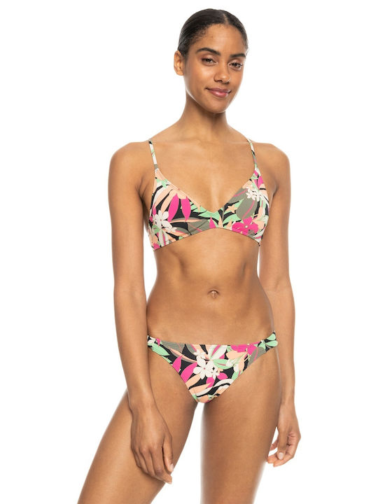 Roxy Sportiv Set Bikini Triunghi Anthracite
