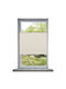 Cream Pleated Shade System 90 X 200 Hectare - Cream