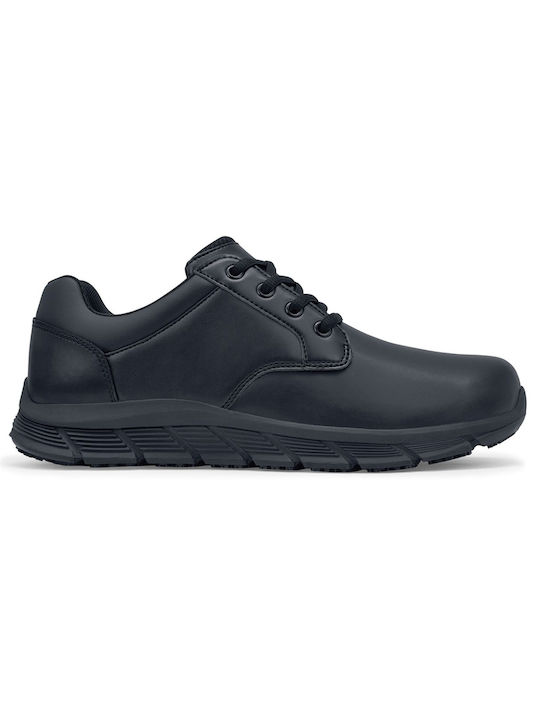 Shoes For Crews Saloon Ii Wasserdicht Niedrig Arbeit Schwarz OB mit Zertifizierung SRC