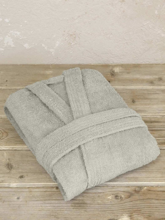 Kocoon Bademantel mit Kapuze Shadow Gray 380gr/m²