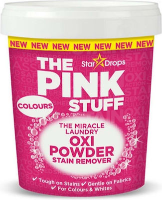 Clothes Stain Remover The Pink Stuff The Miracle Laundry Oxi Powder Stain Remover For Coloured 1kg
