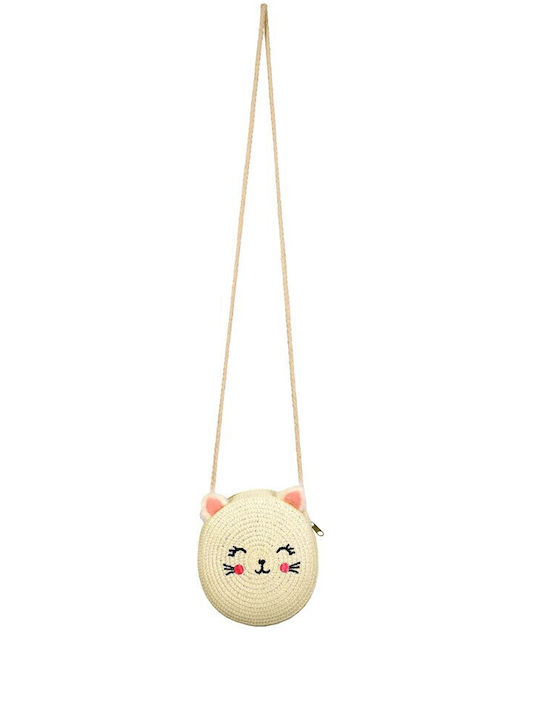 Aquablue Kids Bag Shoulder Bag Beige 12cmx12cmc...