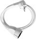 Bachmann Schuko - Schuko Cable 5m Λευκό