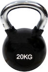 MDS Black Rubber Kettlebell 20kg