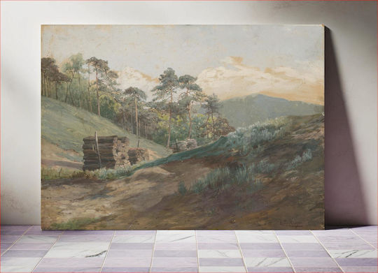 Valley Πίνακας Ξύλινος 115x170cm