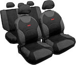 "Drive-Jeans" Seat Covers Set - Gray