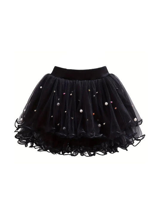 Unicorn Kids Tutu Skirt Black