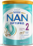 Nestle Formula de lapte Nan Optipro 2 pentru 6m+ 800gr