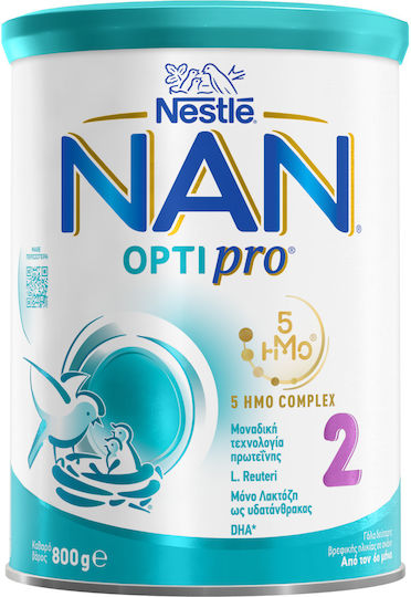 Nestle Milk Powder Nan Optipro 2 for 6m++ Months 800gr