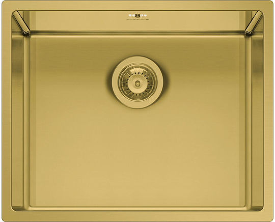 Pyramis Astris Colora Υποκαθήμενος Inox Μ50xΠ40cm Gold