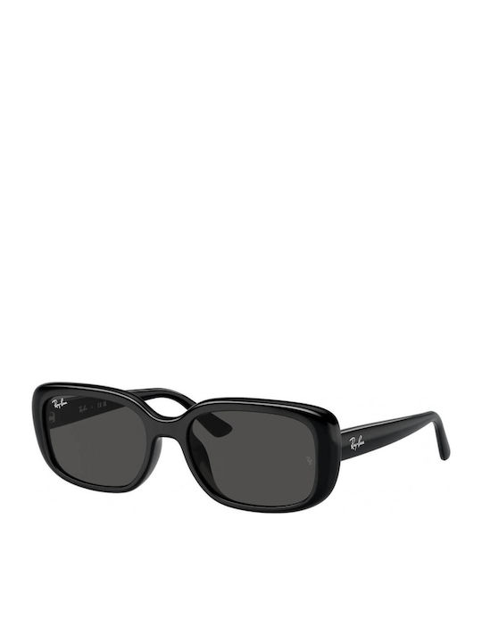 Ray Ban Дамски Слънчеви Очила с Черна Пластмасо...