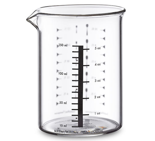 Kuchenprofi Πλαστική Μεζούρα Κουζίνας 150ml
