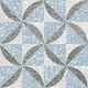 Santa Monica Azul Fliese Boden / Wand Innenbereich 25x25cm Azul