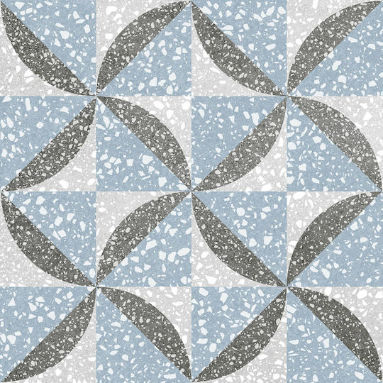 Santa Monica Azul Fliese Boden / Wand Innenbereich 25x25cm Azul