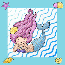 Diamond Dotz Mermaid Dreams Κάρτα Diamond Painting Κιτ 13x13cm