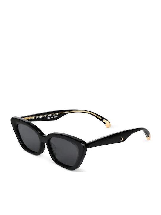 Oscar & Frank Unisex Sunglasses with Black Plastic Frame and Gray Lens ORCHARDROAD-BLACK-0
