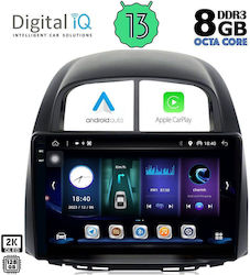 Digital IQ Car-Audiosystem für Daihatsu Sirion 2006-2012 (Bluetooth/USB/AUX/WiFi/GPS/Apple-Carplay/Android-Auto) mit Touchscreen 10"
