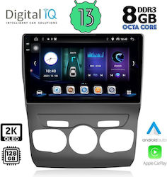 Digital IQ Car-Audiosystem für Citroen C4 / DS4 2011-2018 (Bluetooth/USB/AUX/WiFi/GPS/Apple-Carplay/Android-Auto) mit Touchscreen 10"