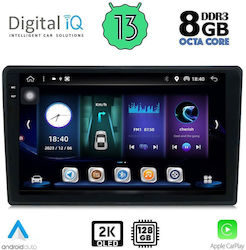 Digital IQ Car-Audiosystem für Citroen C4 / DS4 2018> (Bluetooth/USB/AUX/WiFi/GPS/Apple-Carplay/Android-Auto) mit Touchscreen 10"