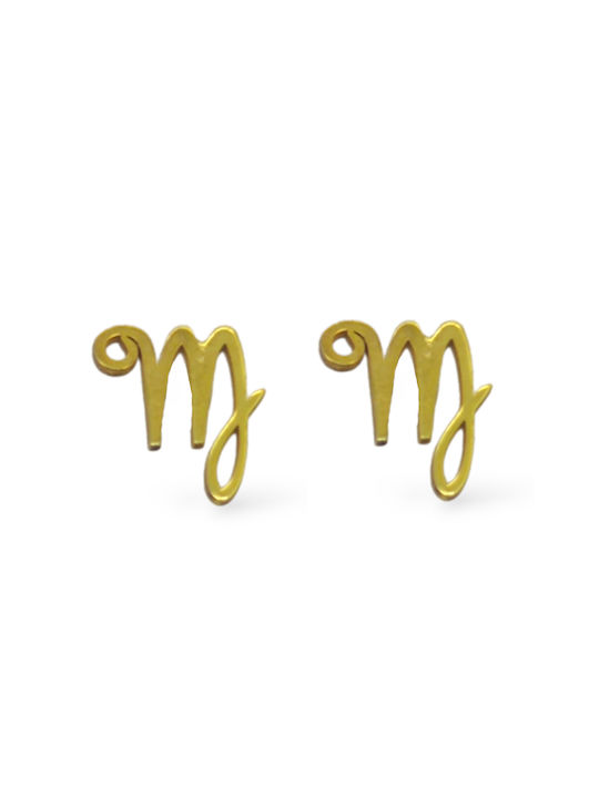 Earrings made of Silver Gold Plated