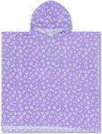 Swim Essentials Kids Beach Poncho Lilac