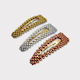 Metallic Cluck Cluck with Beads-silver beads