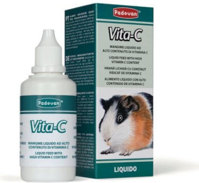 Padovan Supliment nutrițional pentru Porc indian cu Vitamina C 88gr 50ml 1buc